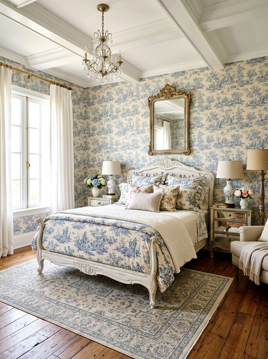 French Country Bedding - 25 Spring Bedding Ideas
