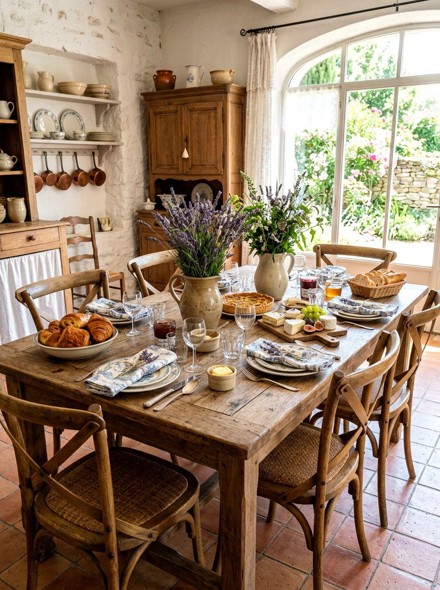 French Country Brunch - 25 Spring Sunday Brunch Ideas