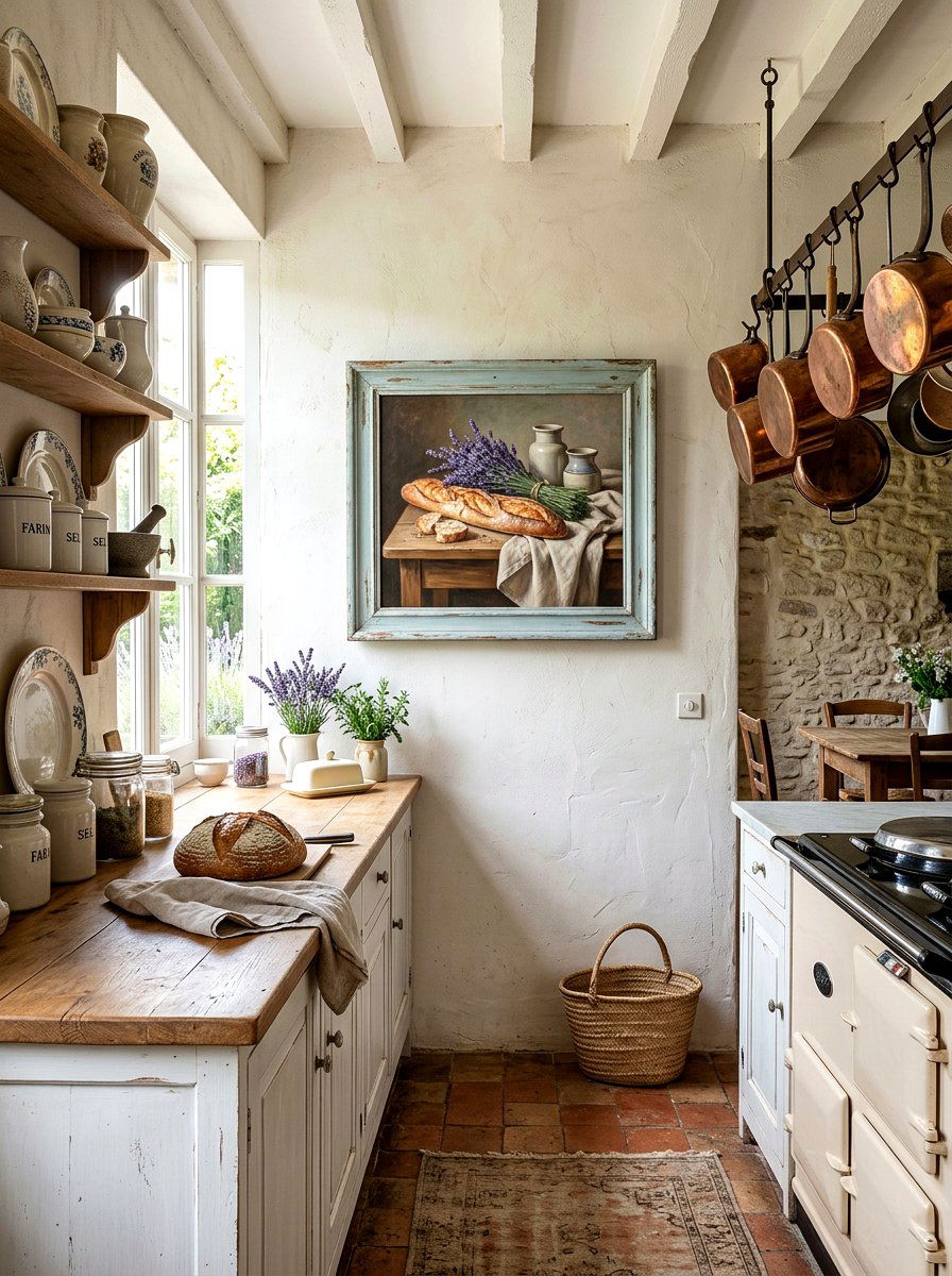 French Country Still Life Art - 25 Spring Vintage Art Ideas