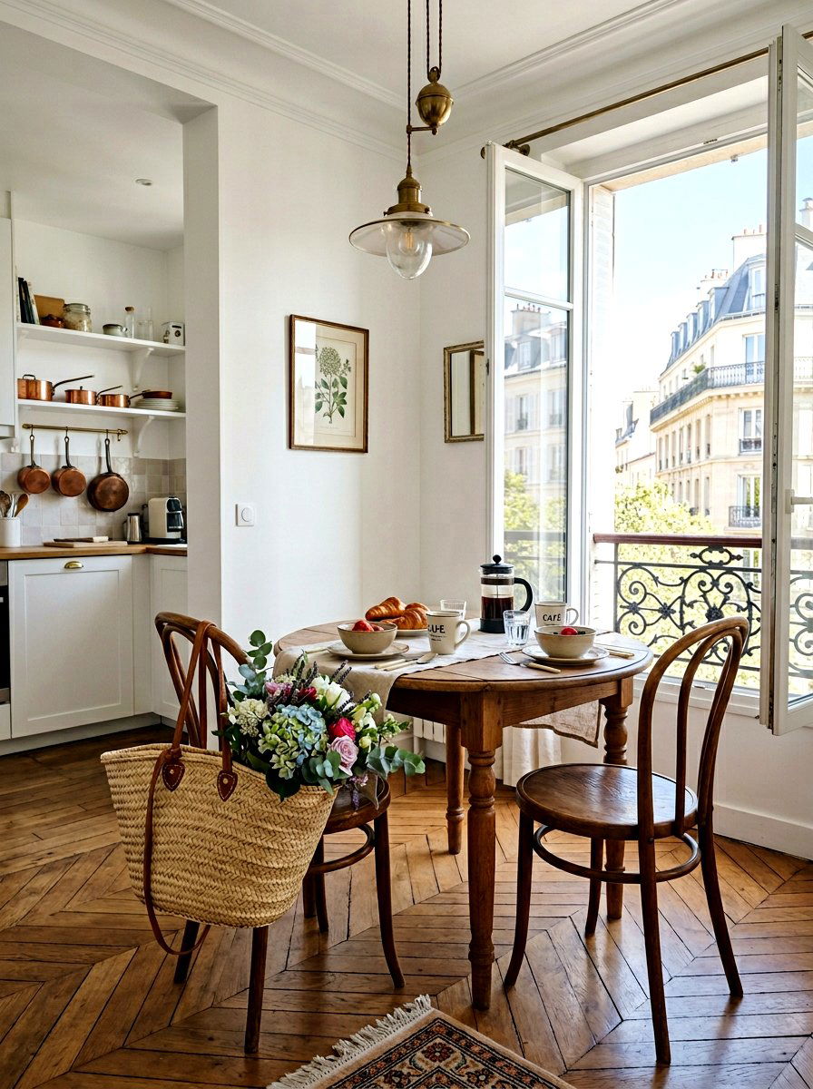 French market basket - 25 Spring Woven Basket Decor Ideas