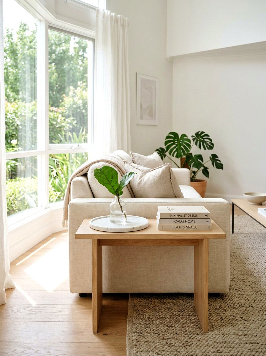 Fresh Flower Vase - 25 Spring Side Table Decor Ideas