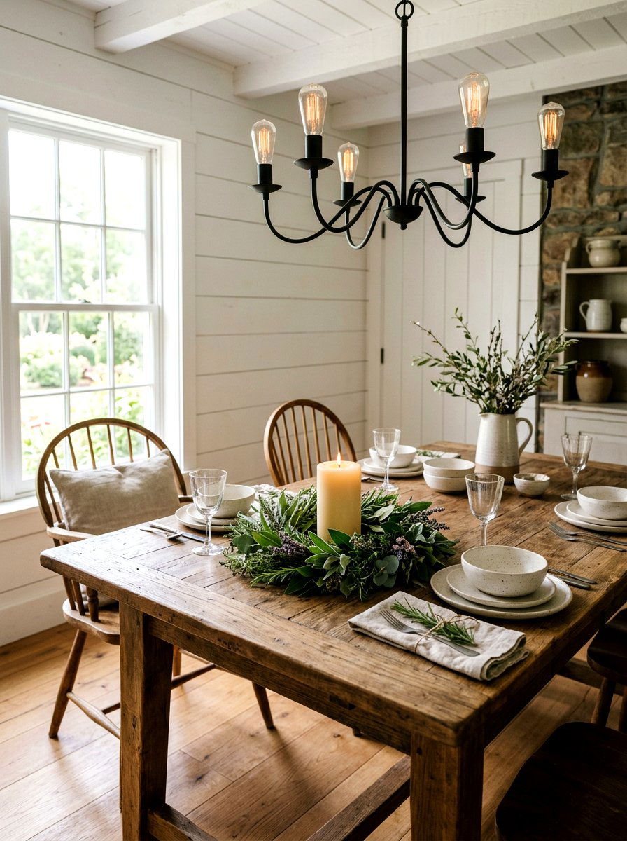 Fresh Herb Candle Ring - 25 Spring Candle Holder Ideas