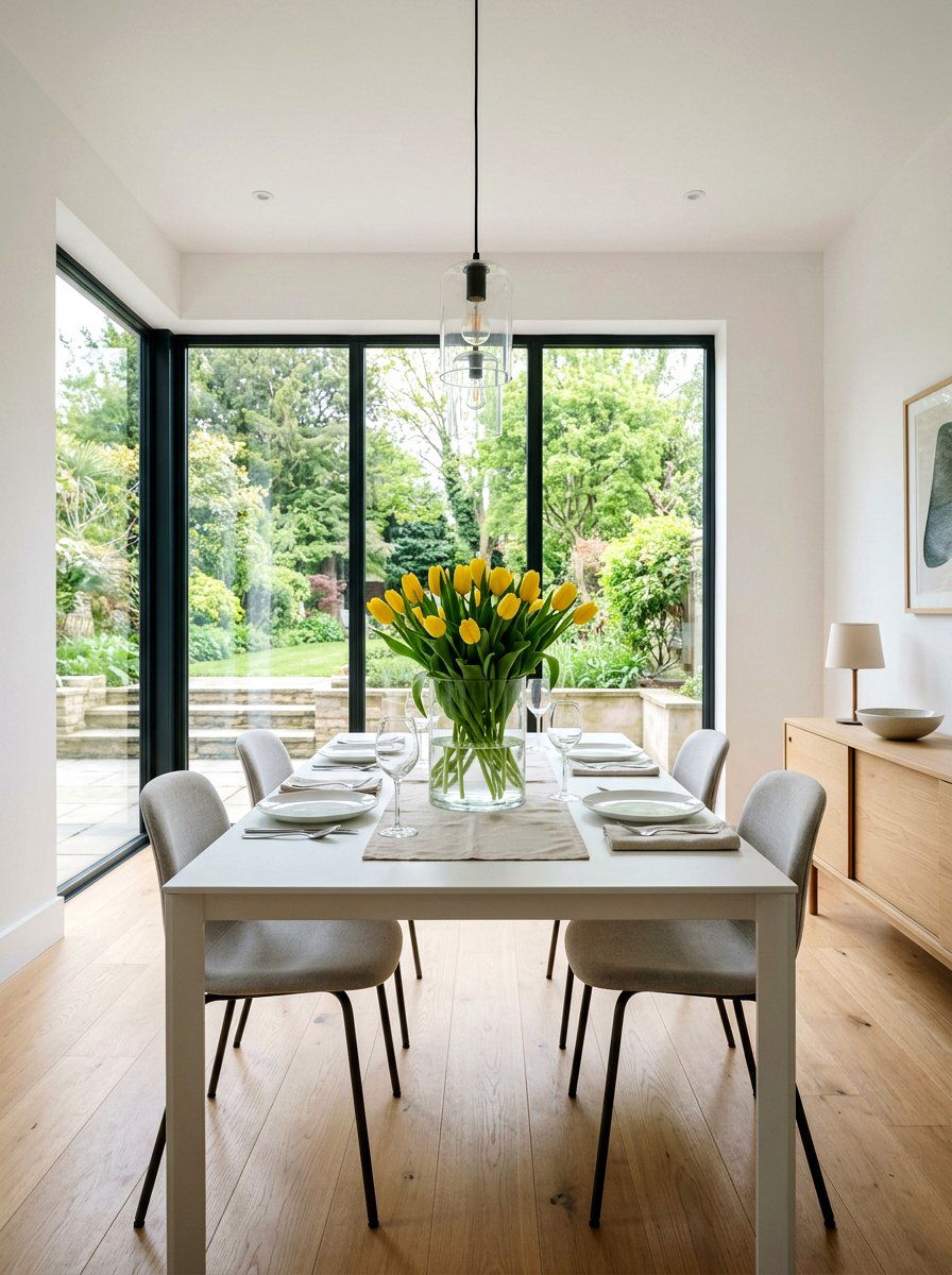 Fresh flower vase - 25 Spring Vacation Rental Decor Ideas