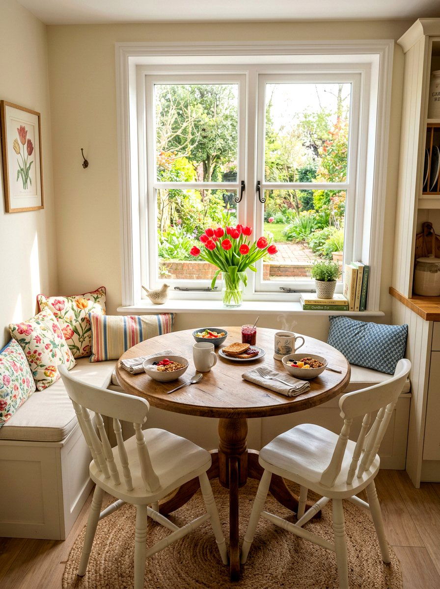 Fresh tulip vase - 25 Spring Window Sill Decor Ideas