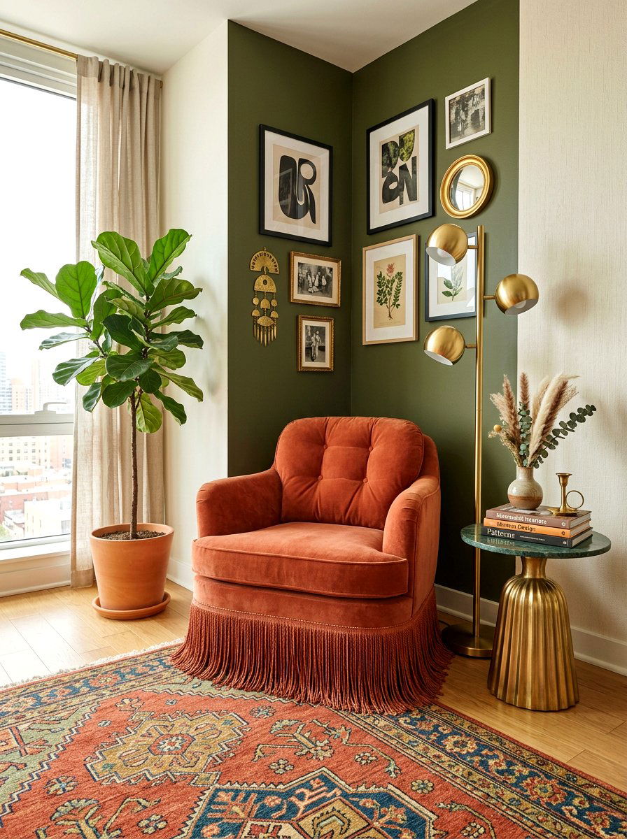 Fringe Accent Chair - 25 Spring Fringe Decor Ideas