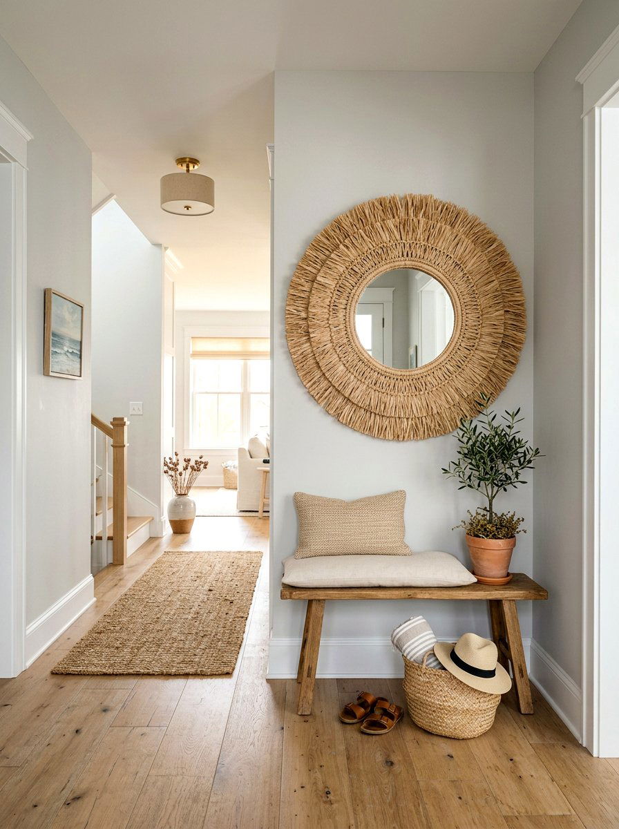 Fringe Mirror - 25 Spring Fringe Decor Ideas