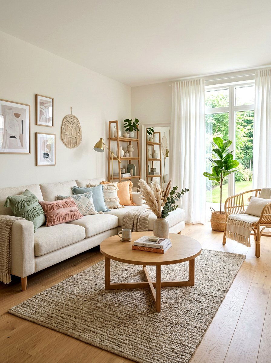 Fringe Throw Pillow - 25 Spring Fringe Decor Ideas