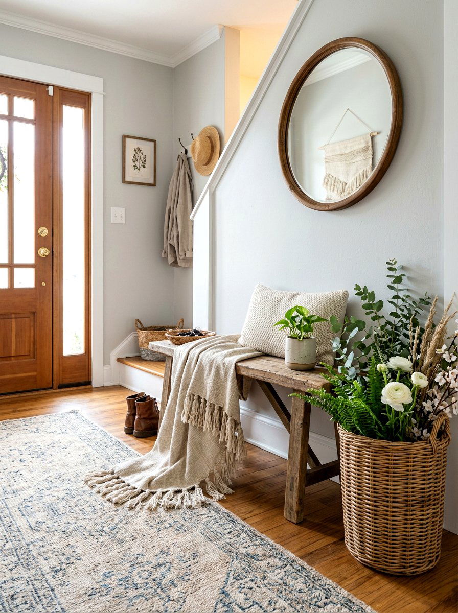 Fringed Linen Blanket - 25 Spring Linen Throw Ideas