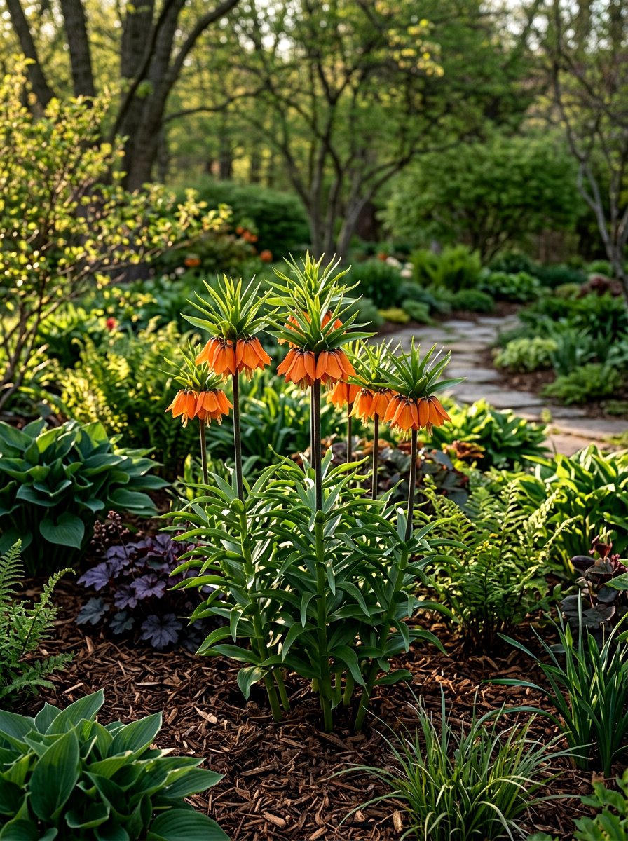 Fritillaria Garden Accent - 25 Spring Flowering Plant Ideas