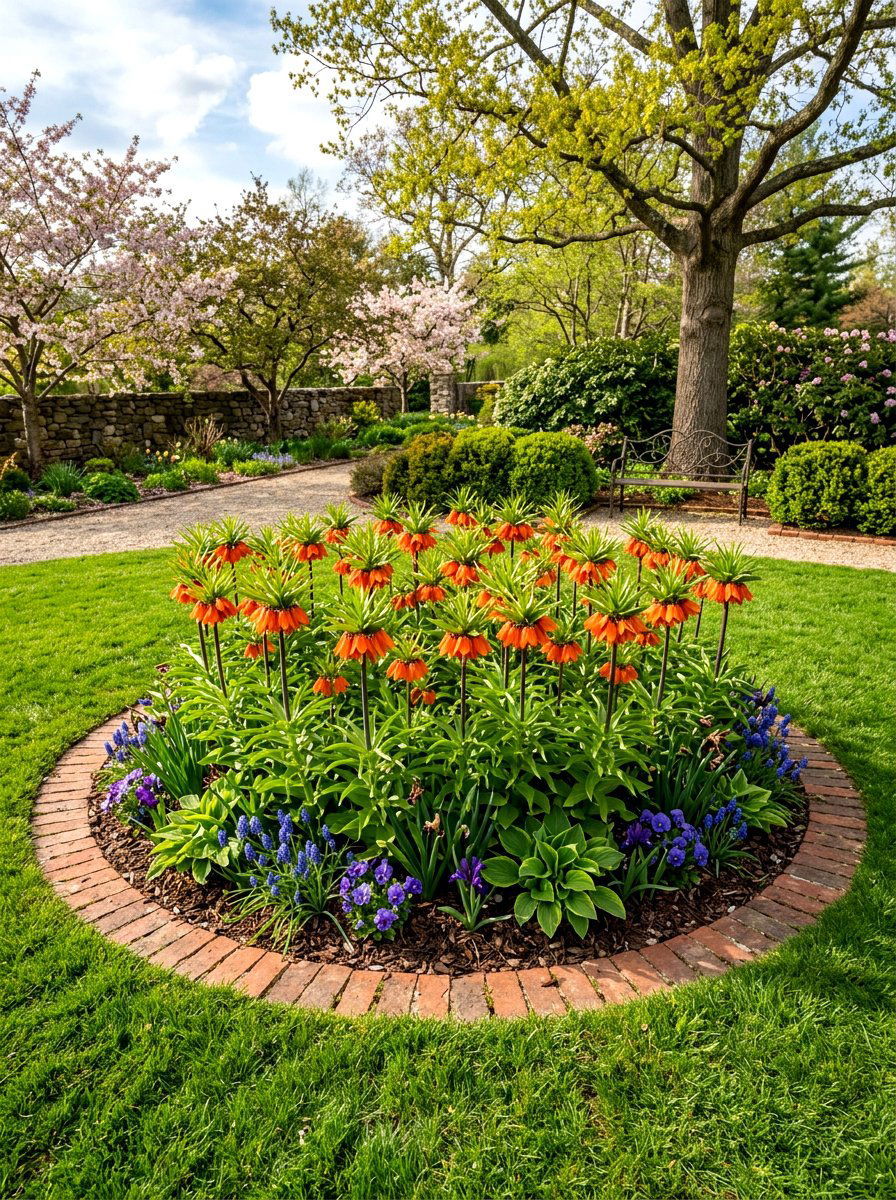 Fritillaria crown imperial planting - 25 Spring Bulb Garden Ideas