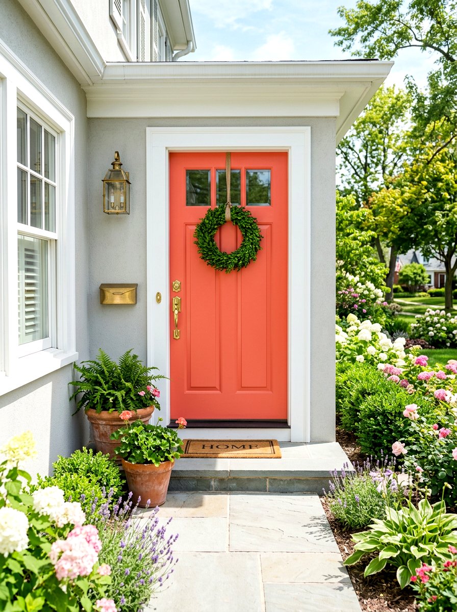 Front Door Paint - 25 Spring DIY Porch Decor Ideas