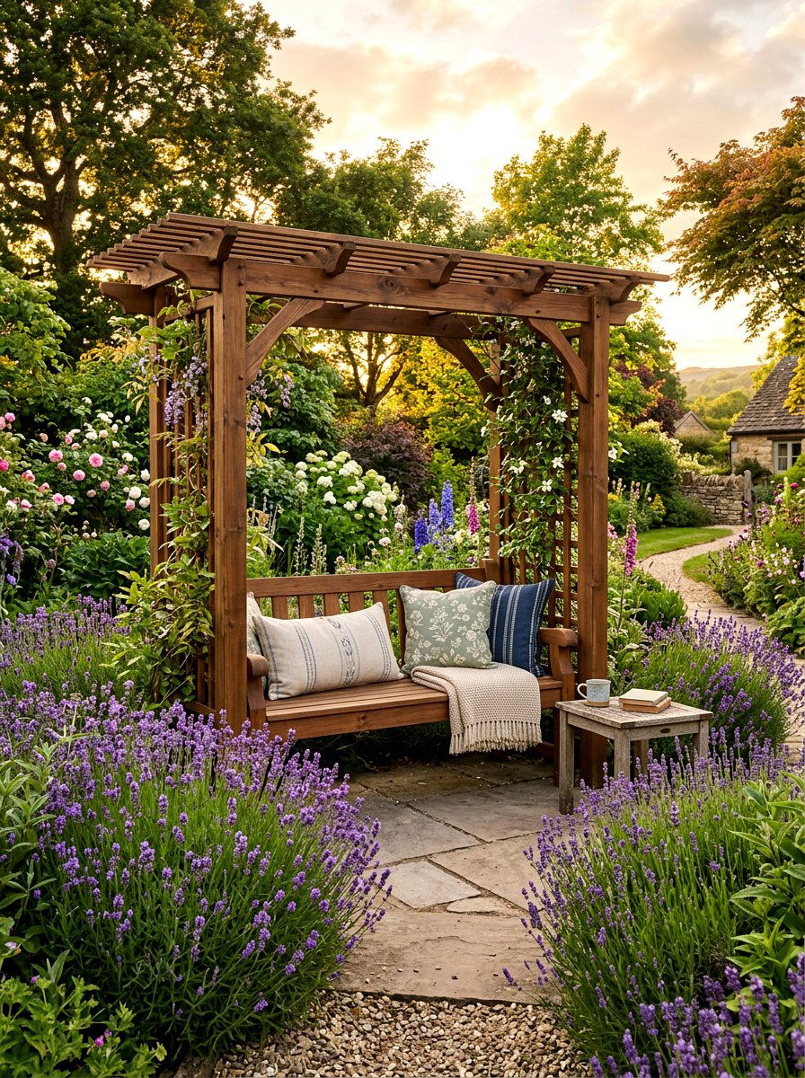 25 Spring Garden Arbor Decor Ideas for a Dreamy Entrance