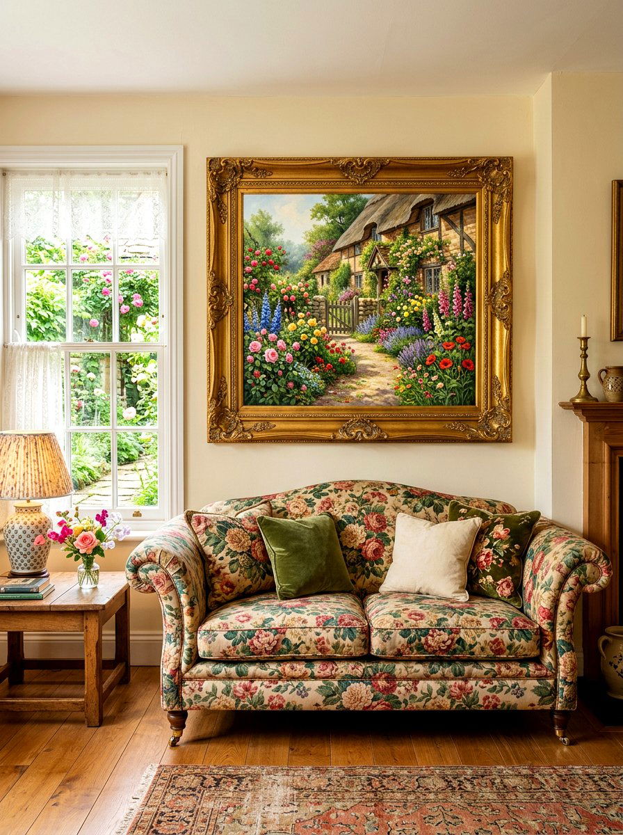 Garden Flower Painting - 25 Spring Floral Wall Art Ideas