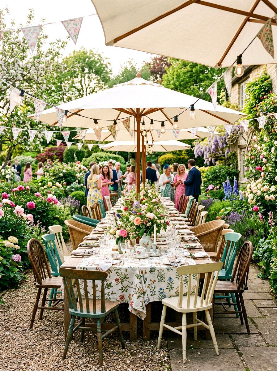 Garden Party Decor - 25 Spring Wedding Table Decor Ideas