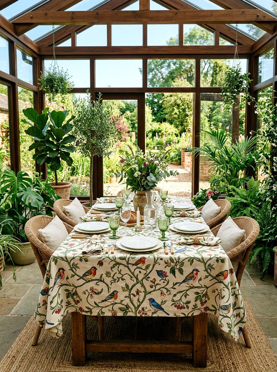25 Spring Tablecloth Ideas for a Fresh Dining Refresh