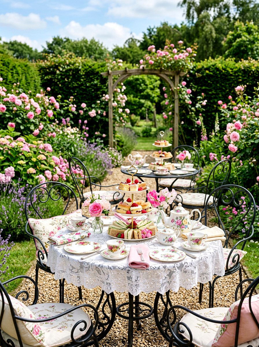 Garden Tea Party - 25 Spring Garden Party Ideas
