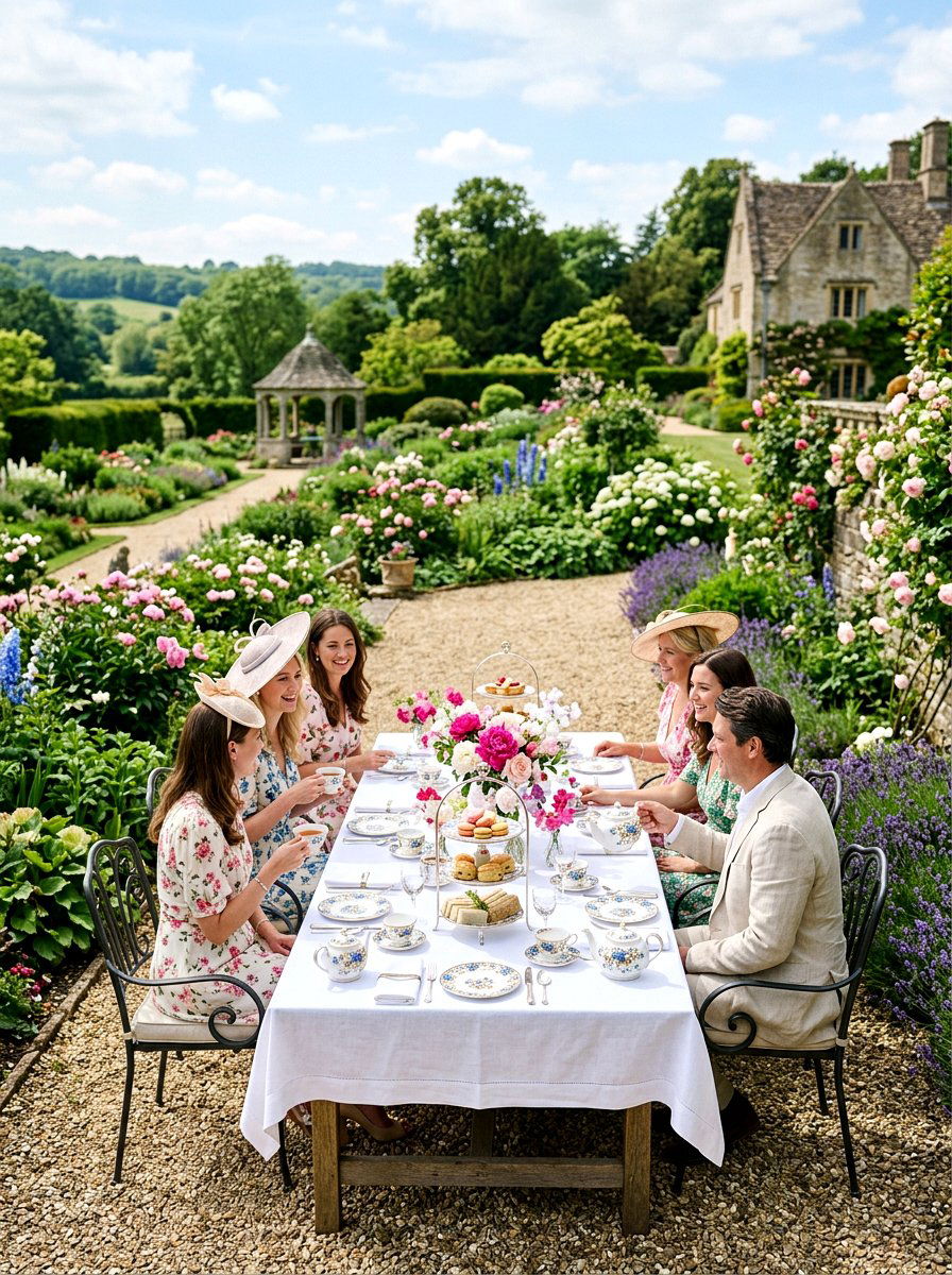 Garden Tea Party - 25 Spring Outdoor Entertaining Ideas