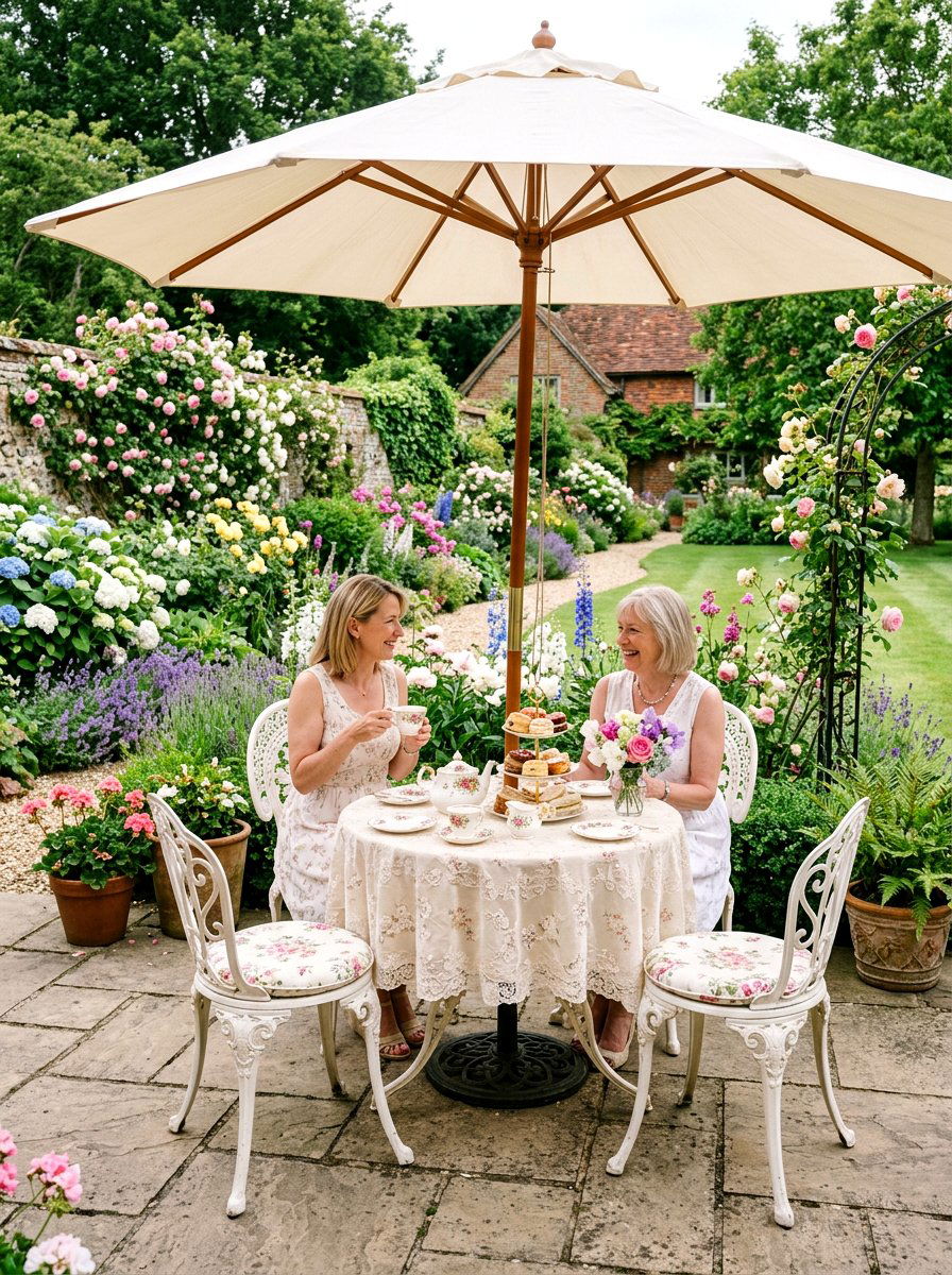 Garden Tea Party - 25 Spring Brunch Party Ideas