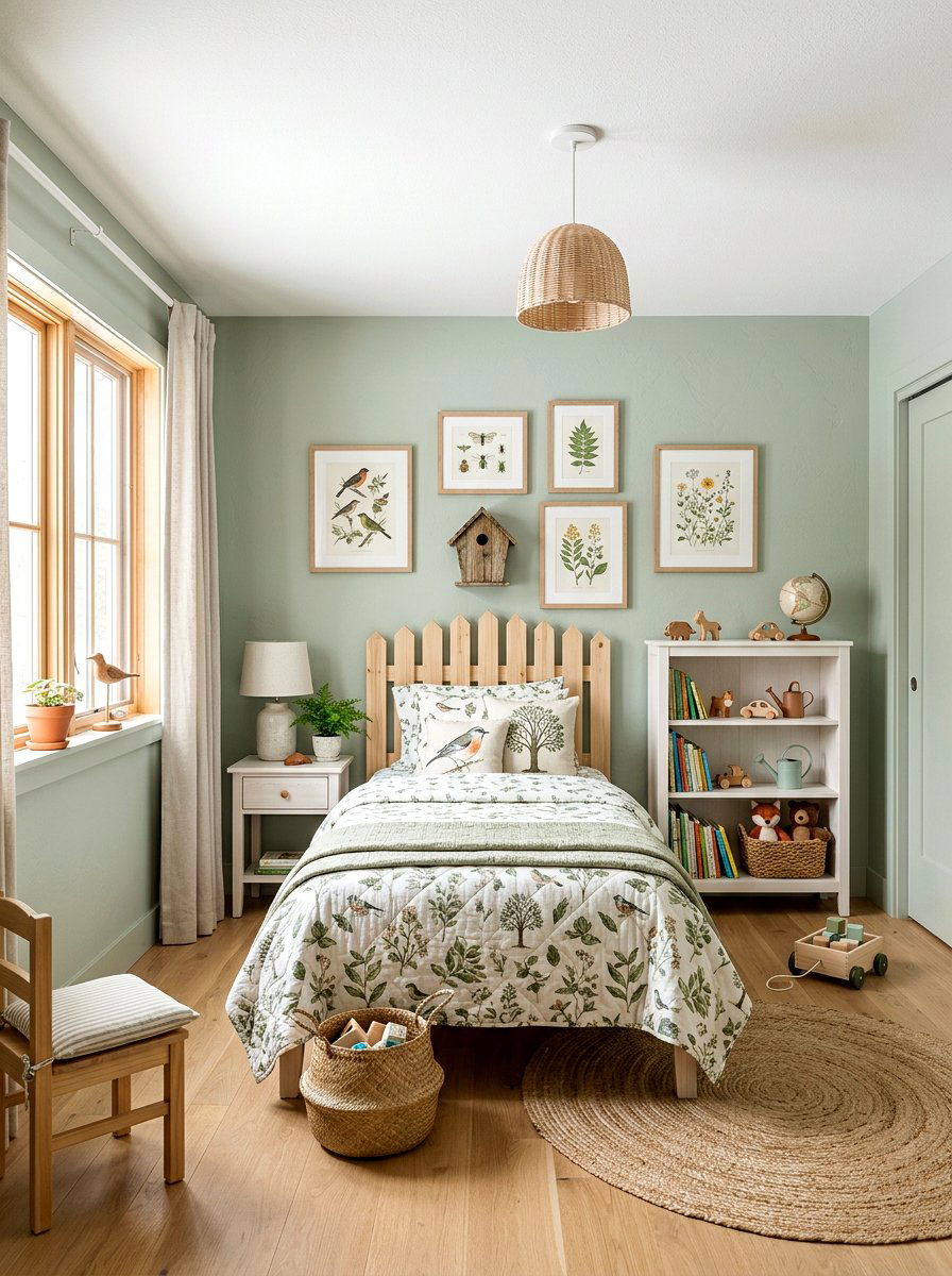 Garden Theme Boys Room - 25 Spring Boy Room Decor Ideas