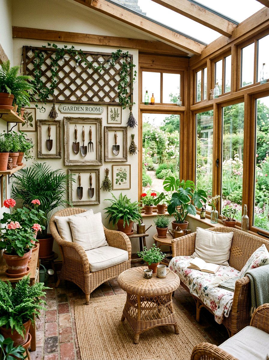 Garden Theme Wall Decor - 25 Spring Wall Art Ideas