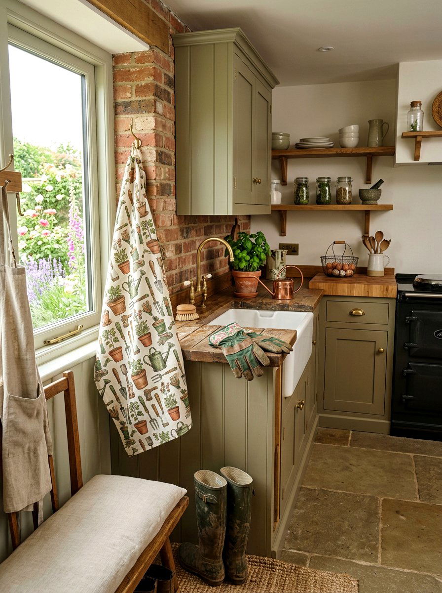 Garden Tool - 25 Spring Dish Towel Ideas