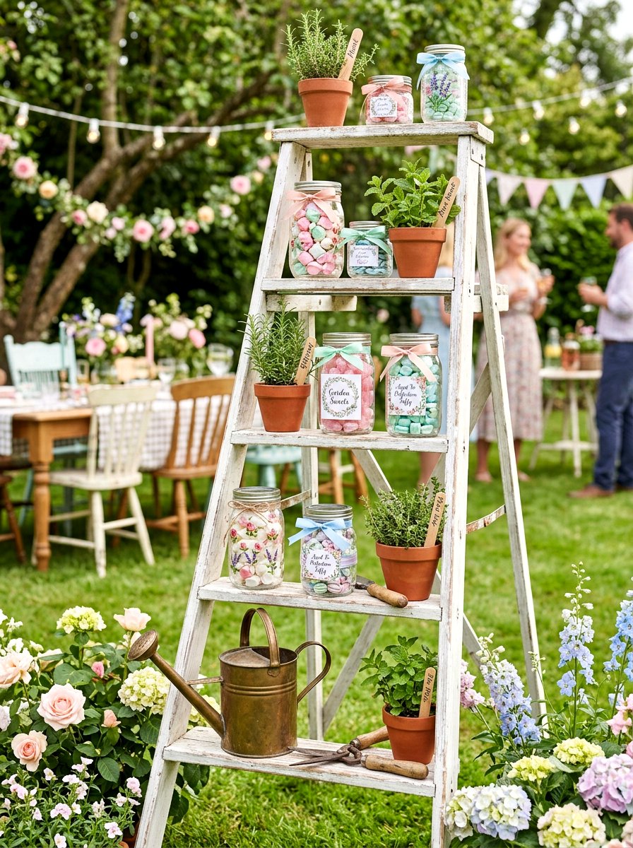 Garden party candy jars - 25 Spring Candy Jar Ideas