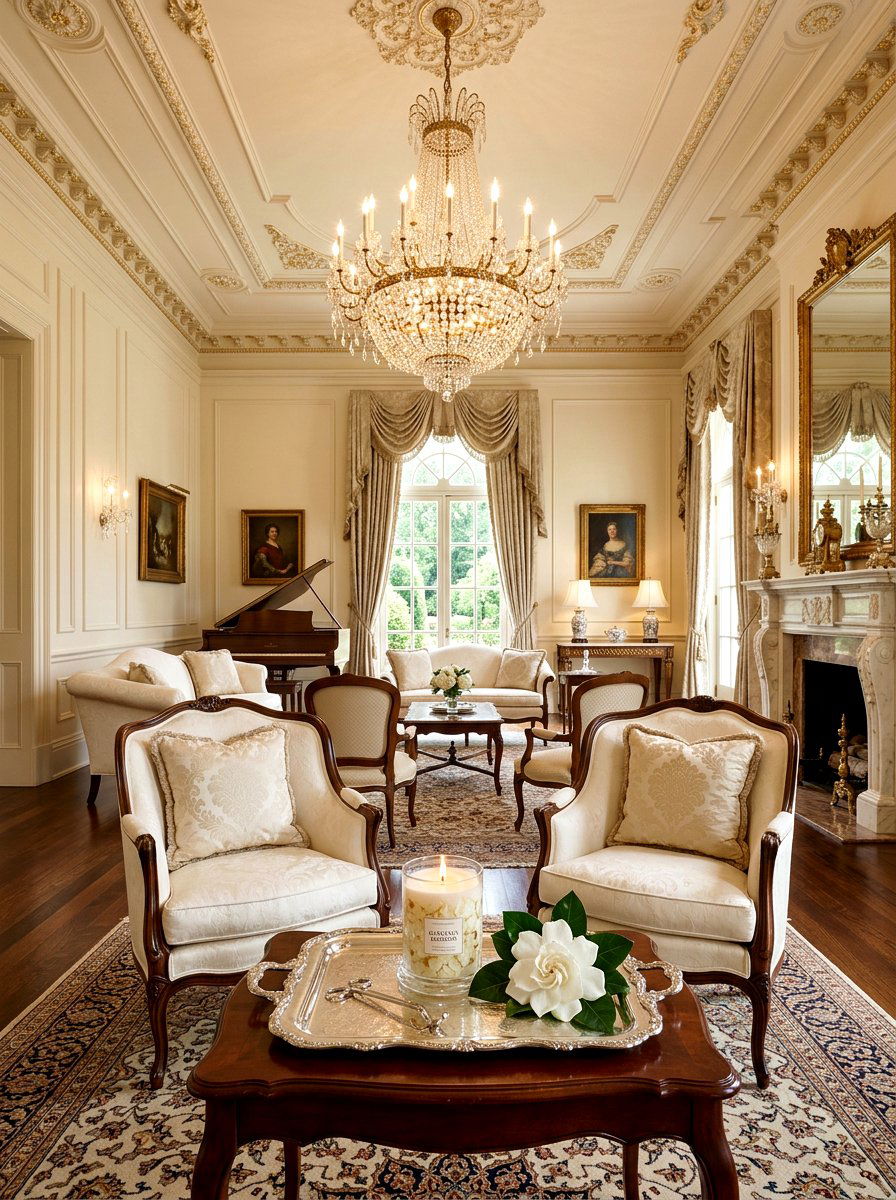 Gardenia petal candle - 25 Spring Scented Candle Ideas