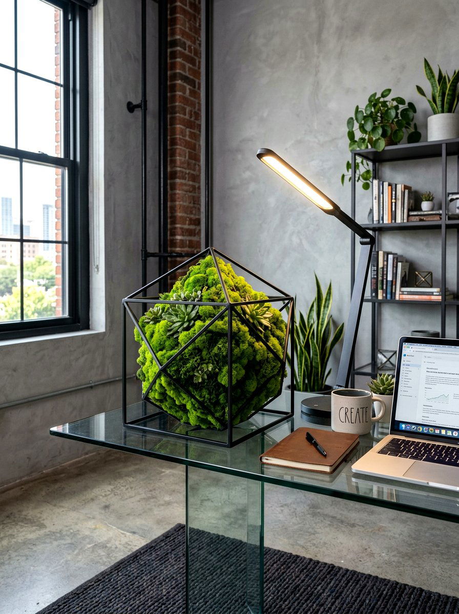 Geometric Moss Topiary - 25 Spring Moss Topiary Ideas