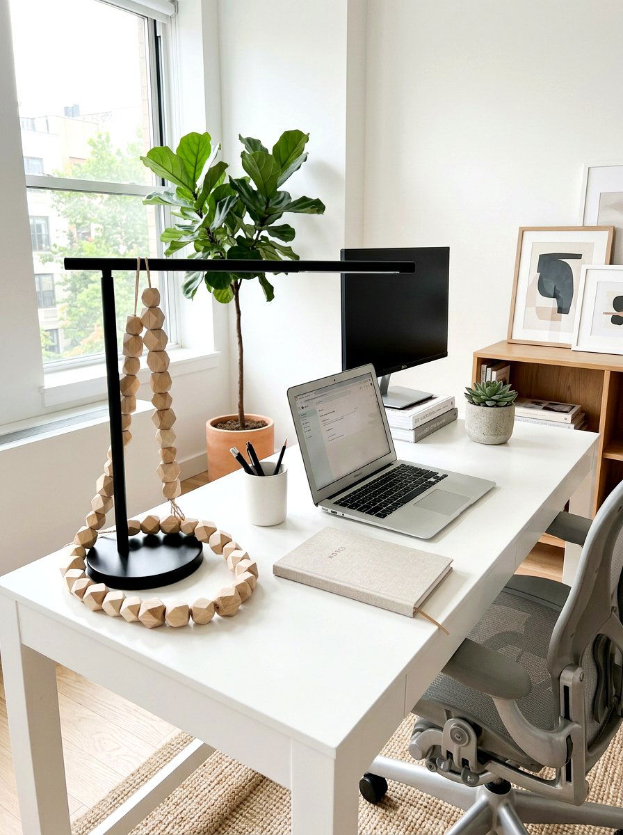 Geometric Wood Bead Garland - 25 Spring Bead Garland Ideas