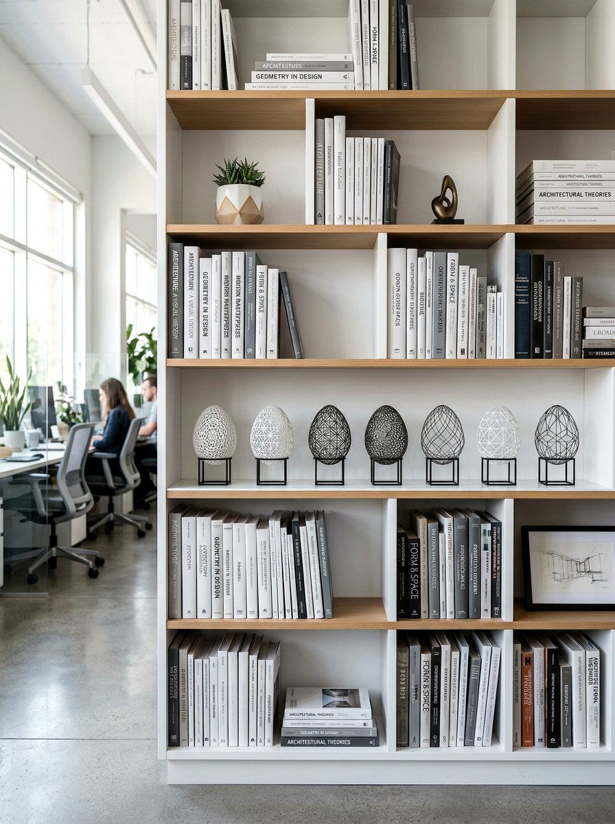 Geometric line eggs - 25 Spring Decorative Egg Ideas