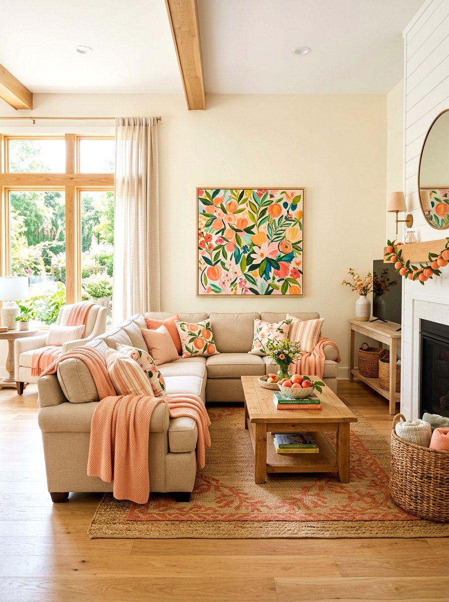 Georgia peach - 25 Spring Wax Melt Ideas