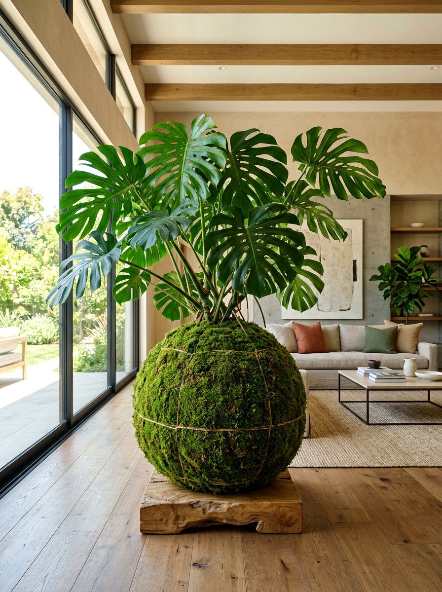 Giant Moss Ball - 25 Spring Moss Ball Ideas