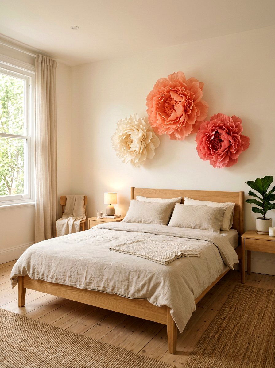 Giant Tissue Paper Peony - 25 Spring Tissue Paper Decor Ideas