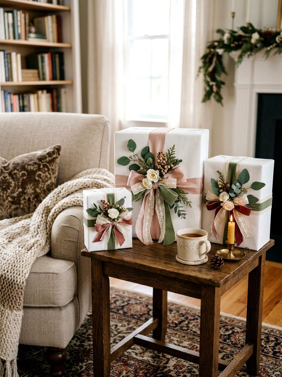 Gift Wrap Ribbon - 25 Spring Ribbon Decor Ideas