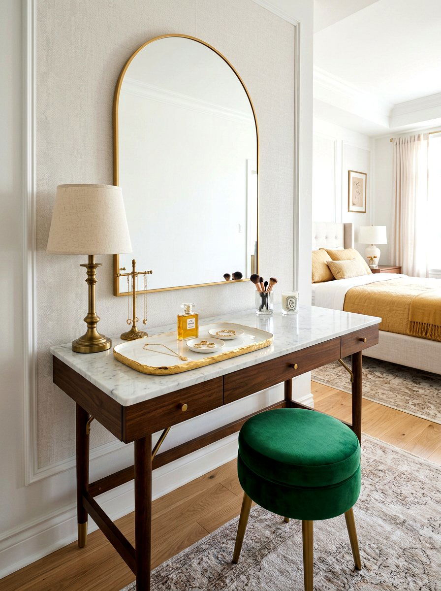 Gilded Edge Ceramic Tray - 25 Spring Paint Craft Ideas