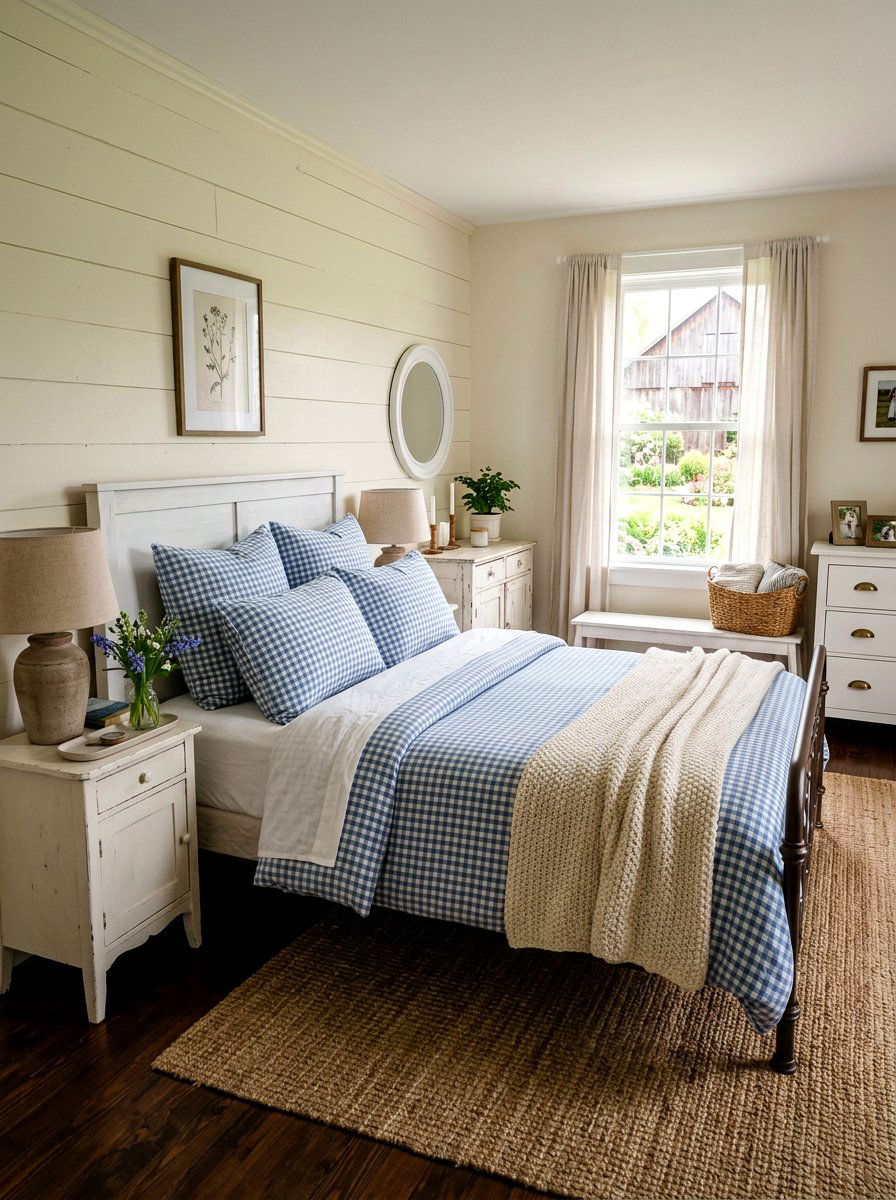 Gingham Print Bedding - 25 Spring Duvet Cover Ideas