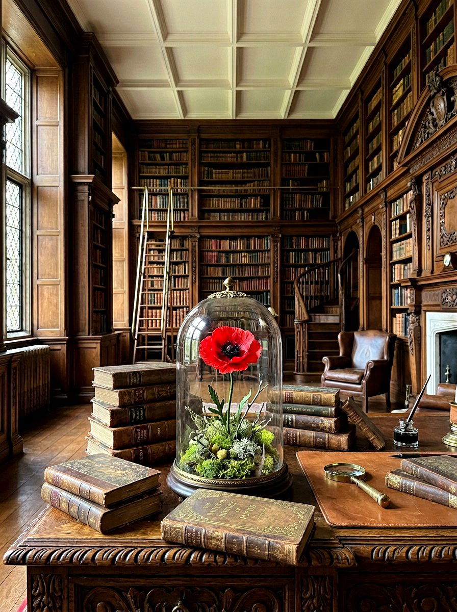 Glass Cloche Bloom - 25 Spring DIY Flower Arrangement Ideas