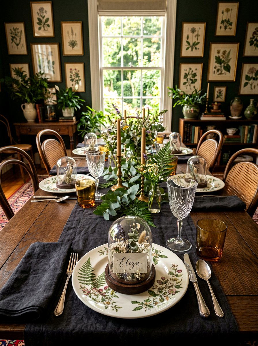 Glass Cloche Mini - 25 Spring Place Card Ideas