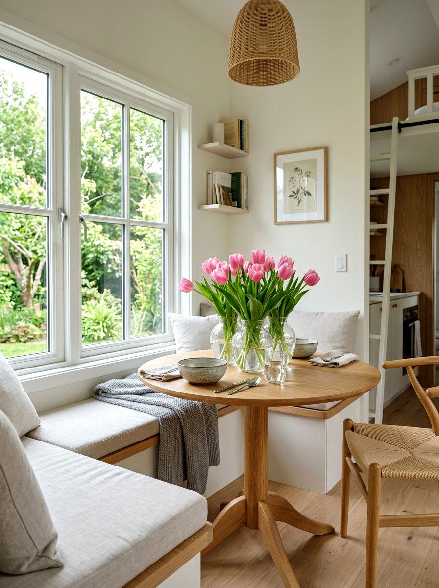 Glass Decorative Vases - 25 Spring Tiny Home Decor Ideas