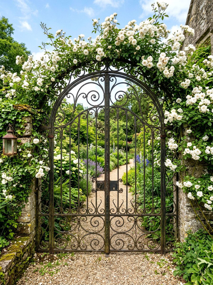 Glass Greenhouse Ceremony Spot - 25 Spring Wedding Photo Backdrop Ideas