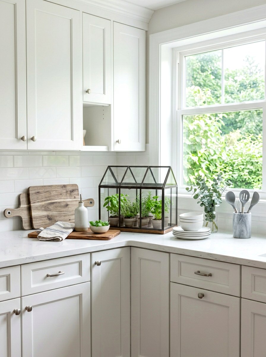 Glass Indoor Greenhouse - 25 Spring Glass Decor Ideas