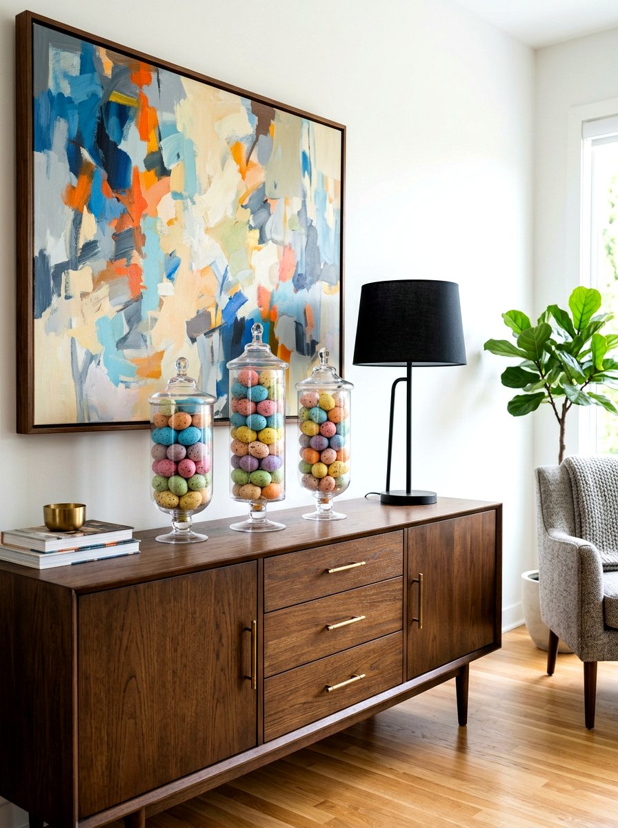 Glass Jar Filler - 25 Spring Speckled Egg Ideas