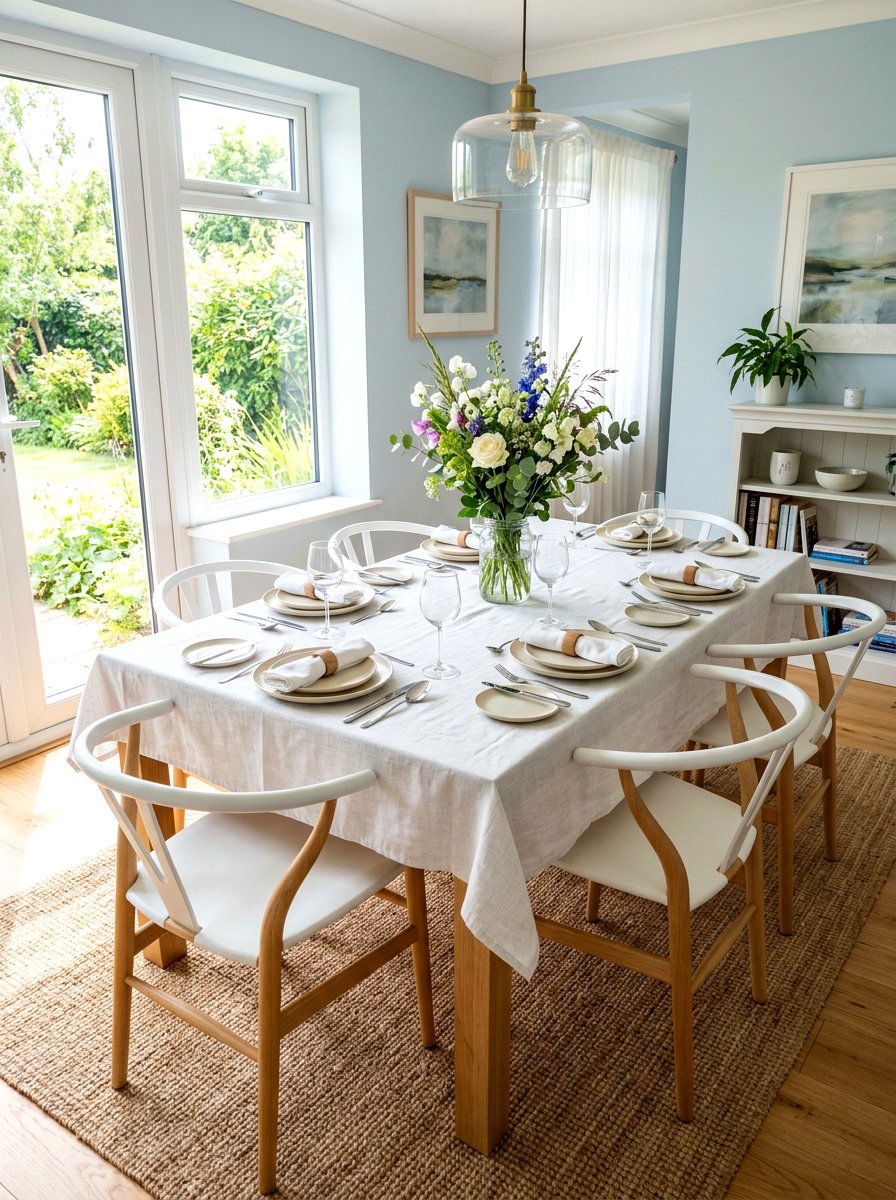 Glass Jar With Flowers - 25 Spring Candle Holder Ideas