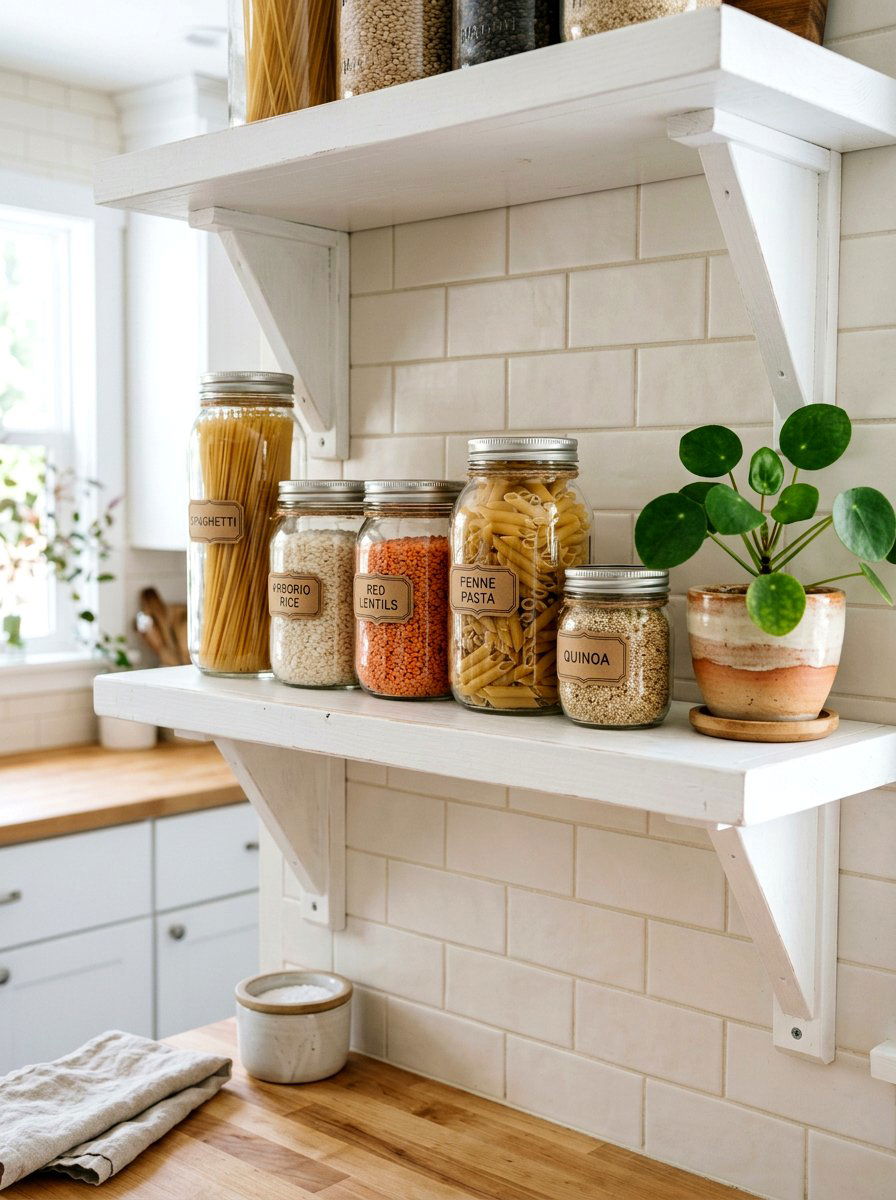 Glass Mason Jars - 25 Spring Glass Decor Ideas