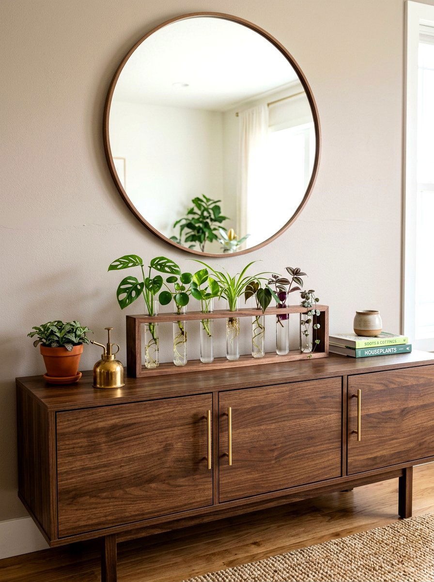 Glass Propagation Station - 25 Spring Indoor Garden Ideas