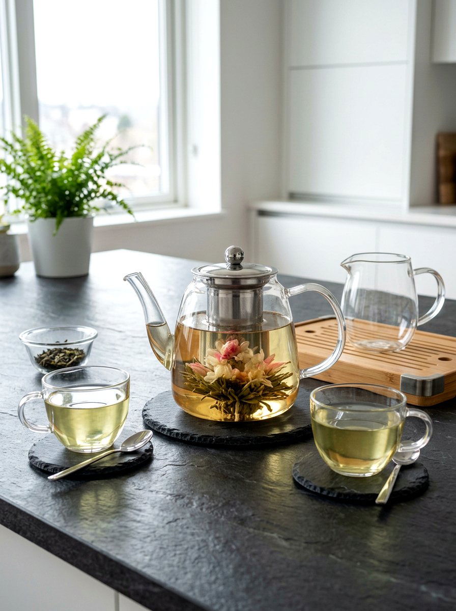 Glass Tea Set With Infuser - 25 Spring Tea Set Ideas