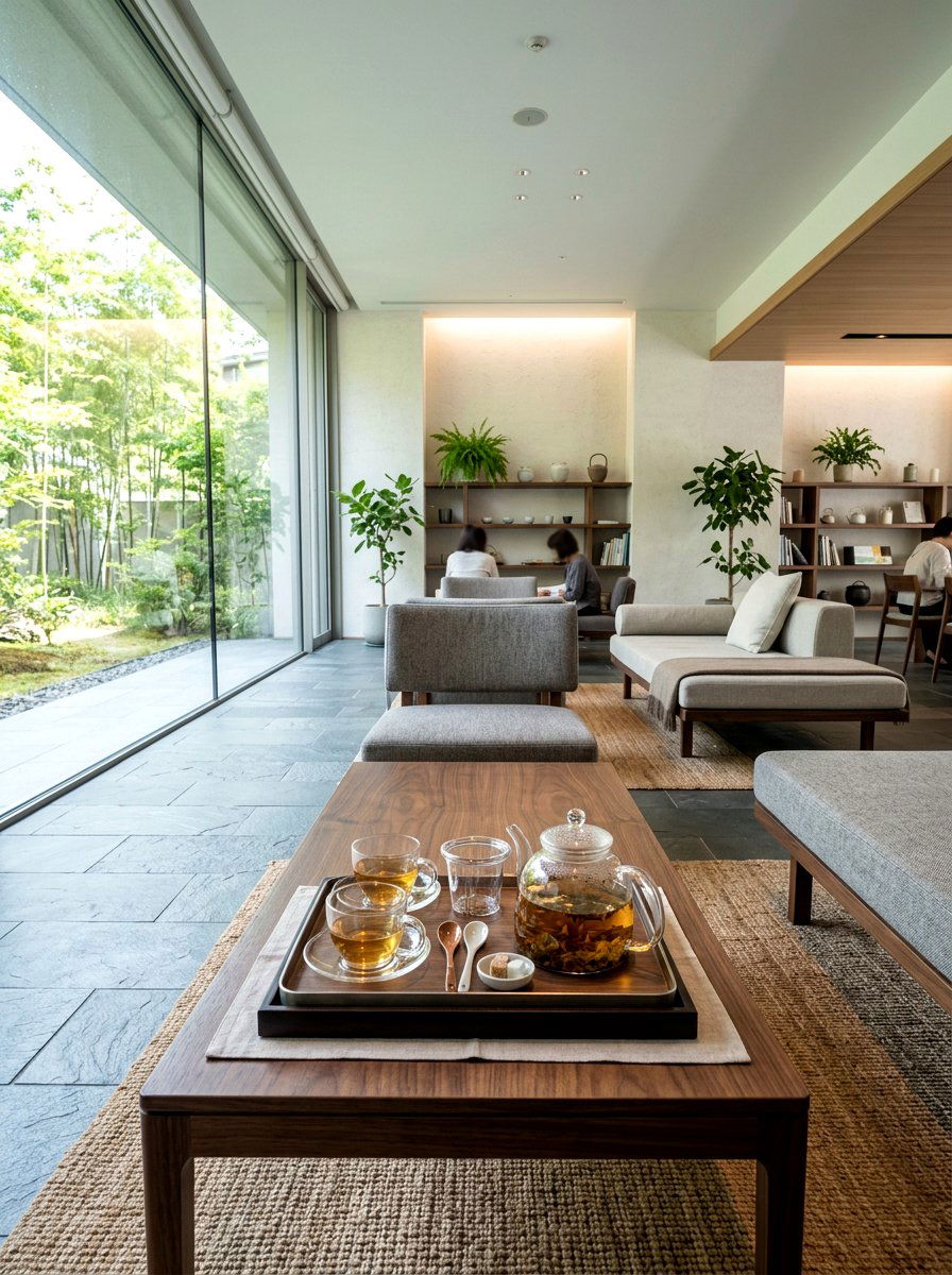 Glass Teapot Set - 25 Spring Afternoon Tea Decor Ideas