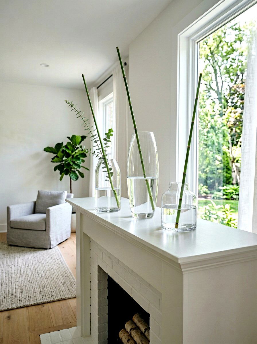 Glass Vase Decor - 25 Spring Minimalist Decor Ideas