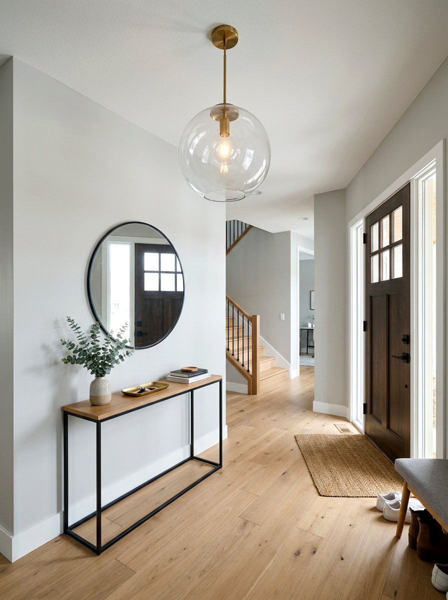 Glass globe pendant - 25 Spring Pendant Light Ideas