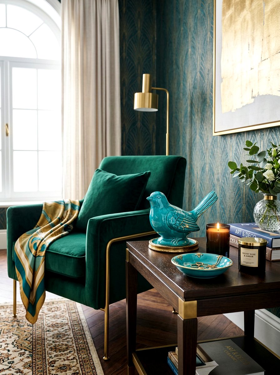 Glazed Ceramic Bird For Side Table - 25 Spring Ceramic Bird Ideas